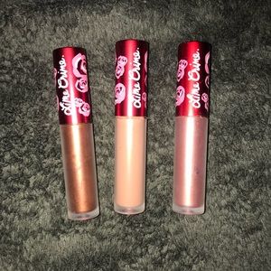 Lime Crime Mini Lipsticks Lana, Lulu, Happi
